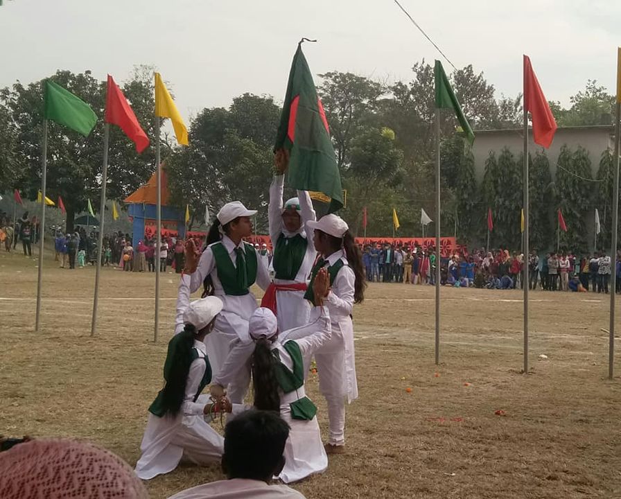 নলডাঙ্গা বালিকা উচ্চবিদ্যালয় ক্রীড়া ও সংস্কৃতি অনুষ্ঠানের সময়